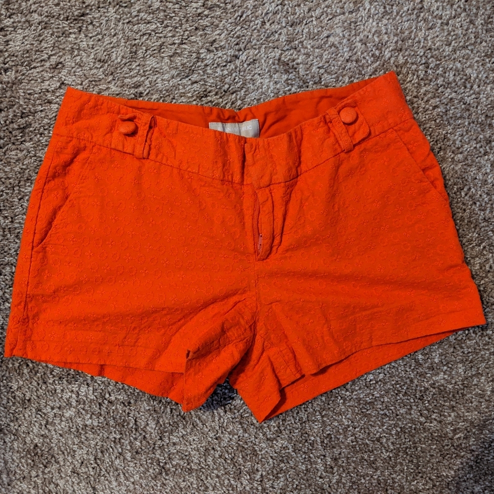 Orange Banana Republic Shorts